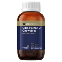 Viên hỗ trợ miễn dịch BioCeuticals Ultra Potent-C Chewables 60 viên