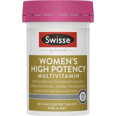 Viên uống vitamin tổng hợp cho nữ Swisse Women's Ultivite High Potency Multivitamin