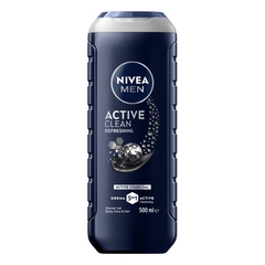Sữa tắm nam Nivea Men Active Clean 3-IN-1 Shower Gel Body Wash