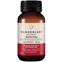 Viên uống hỗ trợ đường huyết Wanderlust High Strength Berberine Blood Sugar Support