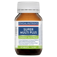 Vitamin tổng hợp giảm mệt mỏi & căng thẳng Ethical Nutrients Super Multi Plus