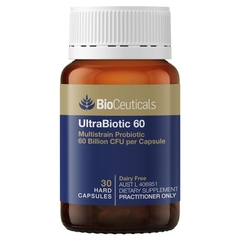 Viên uống bổ sung men tiêu hoá BioCeuticals UltraBiotic 60 tỷ CFU