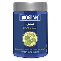 Viên uống hỗ trợ giấc ngủ Bioglan Kava Calm & Sleep 40 viên