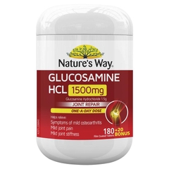 Viên uống Glucosamine HCL 1500mg Nature's Way Úc 200 viên