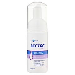 Sữa rửa mặt hàng ngày Benzac Daily Facial Foam Cleanser 130ml