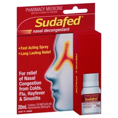 Chai xịt mũi thay thế Sudafed Nasal Spray Refill