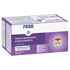Gói muối rửa mũi xoang Fess Nasal & Sinus Wash Extra Strength Refill