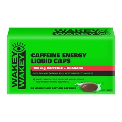 Viên nang lỏng tăng cường năng lượng Wakey Wakey Caffeine Energy Liquid Capsules