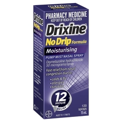Xịt mũi dưỡng ẩm Drixine 12 Hour Relief No Drip Moisturising Nasal Spray