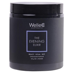 Bột uống hỗ trợ giấc ngủ và làm đẹp ban đêm WelleCo The Evening Elixir Chocolate