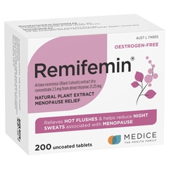 Viên uống hỗ trợ giảm triệu chứng mãn kinh Remifemin provides non-hormonal relief