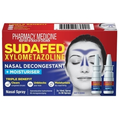 Xịt thông mũi Sudafed Xylo Nasal Decongestant Twin Pack