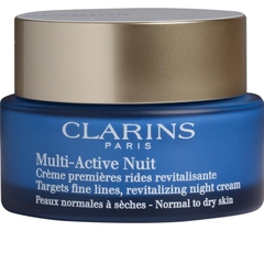 Kem dưỡng ban đêm dành cho da thường đến da khô Clarins Multi Active Night Cream Normal to Dry Skin