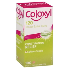 Viên uống trị táo bón Coloxyl 120mg