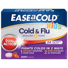 Siro hỗ trợ giảm cảm lạnh và cảm cúm cho bé Ease a Cold & Flu Kids Berry