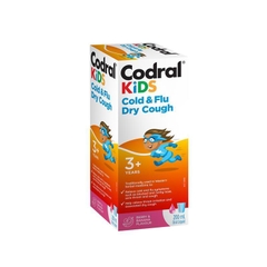 Siro giảm cảm cúm và ho khô cho trẻ em Codral Kids Cold & Flu Dry Cough