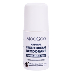 Lăn khử mùi cho da nhạy cảm Moogoo Natural Fresh Cream Roll On Deodorant Sensitive