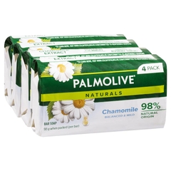 Xà bông cục dịu nhẹ Palmolive Naturals Balanced & Mild Bar Soap Chamomile Extracts