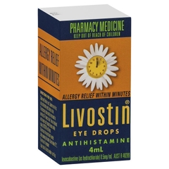 Thuốc nhỏ mắt chống dị ứng Livostin Antihistamine Allergy Eye Drops