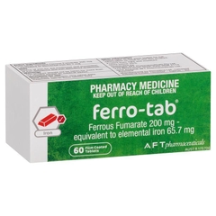 Viên uống bổ sung sắt Ferro Tab 200mg