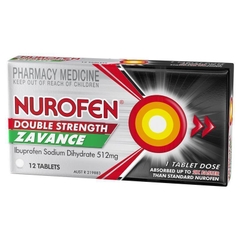 Viên uống giảm đau Nurofen Double Strength Zavance Ibuprofen 512mg
