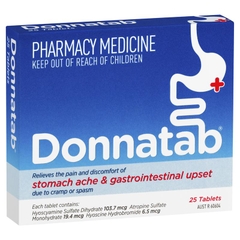 Viên uống giảm đau bụng co thắt Donnatab