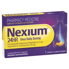 Viên uống giảm ợ nóng và trào ngược dạ dày Nexium 24hr Heartburn & Acid Reflux Relief