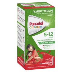 Hỗn dịch uống hạ sốt và giảm đau cho trẻ 5-12 tuổi Panadol Children 5-12 Years Suspension Fever & Pain Relief