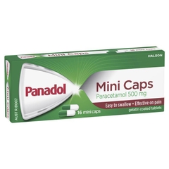 Viên nang giảm đau Panadol Paracetamol Pain Relief Mini Capsules