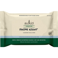 Khăn giấy tẩy trang Sukin Signature Swipe Right Cleansing Facial Wipes