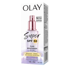 Sữa dưỡng ẩm chống nắng Olay Super SPF 50 Fluid Moisturiser