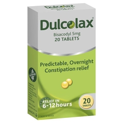 Viên uống nhuận tràng Dulcolax Laxatives 5mg