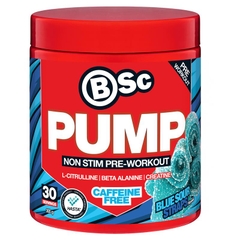 Bột uống tăng sức mạnh không chất kích thích BSc Pump Non Stim Pre-Workout