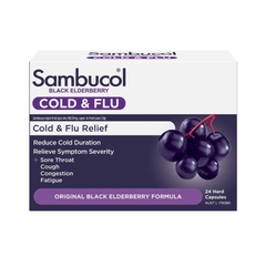 Siro hỗ trợ giảm cảm lạnh và cảm cúm Sambucol Cold & Flu