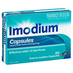 Viên nang cầm tiêu chảy Imodium Diarrhoea Capsules