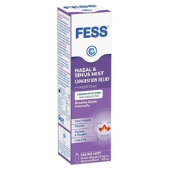 Dung dịch nước muối xịt mũi xoang Fess Nasal & Sinus Saline Mist