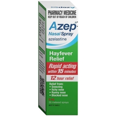 Xịt mũi giảm viêm mũi dị ứng Azep Hayfever Relief Nasal Spray