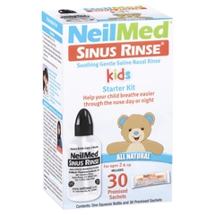 Bộ dụng cụ rửa mũi cho trẻ em NeilMed Sinus Rinse Kids Starter Kit