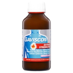 Sản phẩm hỗ trợ giảm ợ nóng và khó tiêu Gaviscon Extra Strength Heartburn and Indigestion Relief Flavour