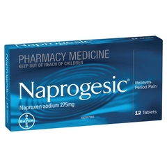 Viên uống giảm đau bụng kinh Naprogesic Naproxen Sodium 275mg