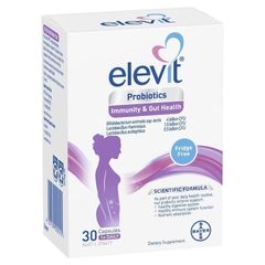 Viên uống men vi sinh hỗ trợ miễn dịch và đường ruột Elevit Probiotics Immunity & Gut Health