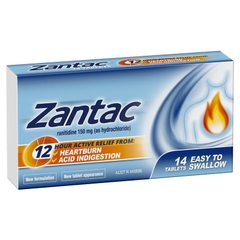Viên uống hỗ trợ dạ dày Zantac 12 Hour Ranitidine 150mg