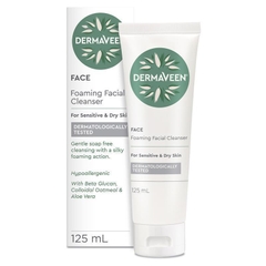 Sữa rửa mặt tạo bọt DermaVeen Face Foaming Cleanser