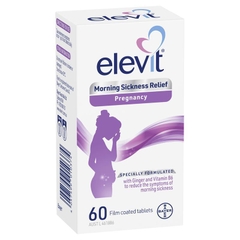 Viên uống hỗ trợ giảm ốm nghén Elevit Morning Sickness Relief Pregnancy