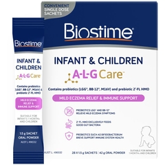 Men vi sinh hỗ trợ giảm dị ứng Biostime Infant & Children A-L-G Care