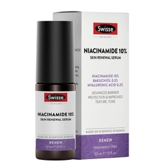 Tinh chất tái tạo da Swisse Skincare Niacinamide 10% Skin Renewal Serum