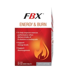 Viên uống hỗ trợ tăng năng lượng và đốt mỡ FBX Energy & Burn
