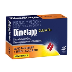 Siro cảm cúm Dimetapp Cold & Flu