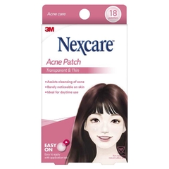 Miếng dán mụn Nexcare Acne Patch Transparent & Thin