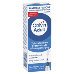 Thuốc xịt mũi cho người lớn Otrivin Adult Nasal Spray